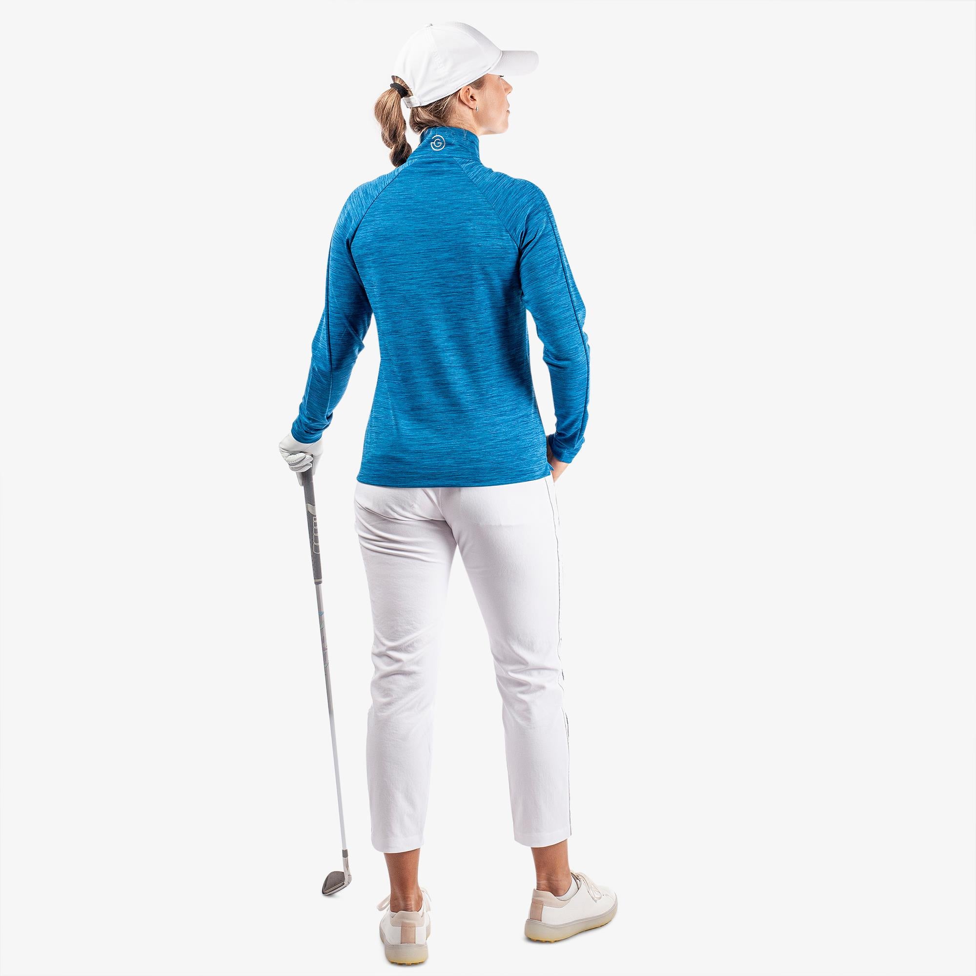 Galvin Green Dina Insula Ladies Golf Mid Layer Blue